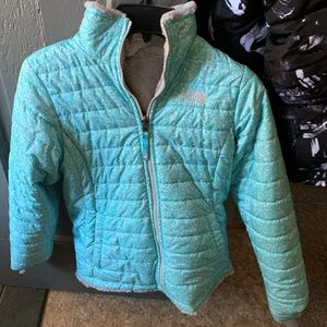 North Face Reversible Puffy coat